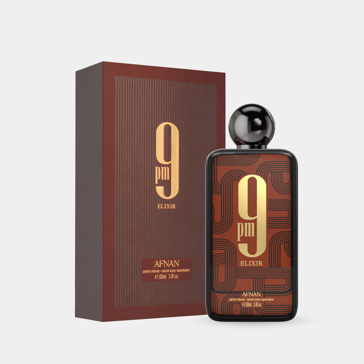 Afnan 9PM Elixir Eau de Parfum 100ml bottle