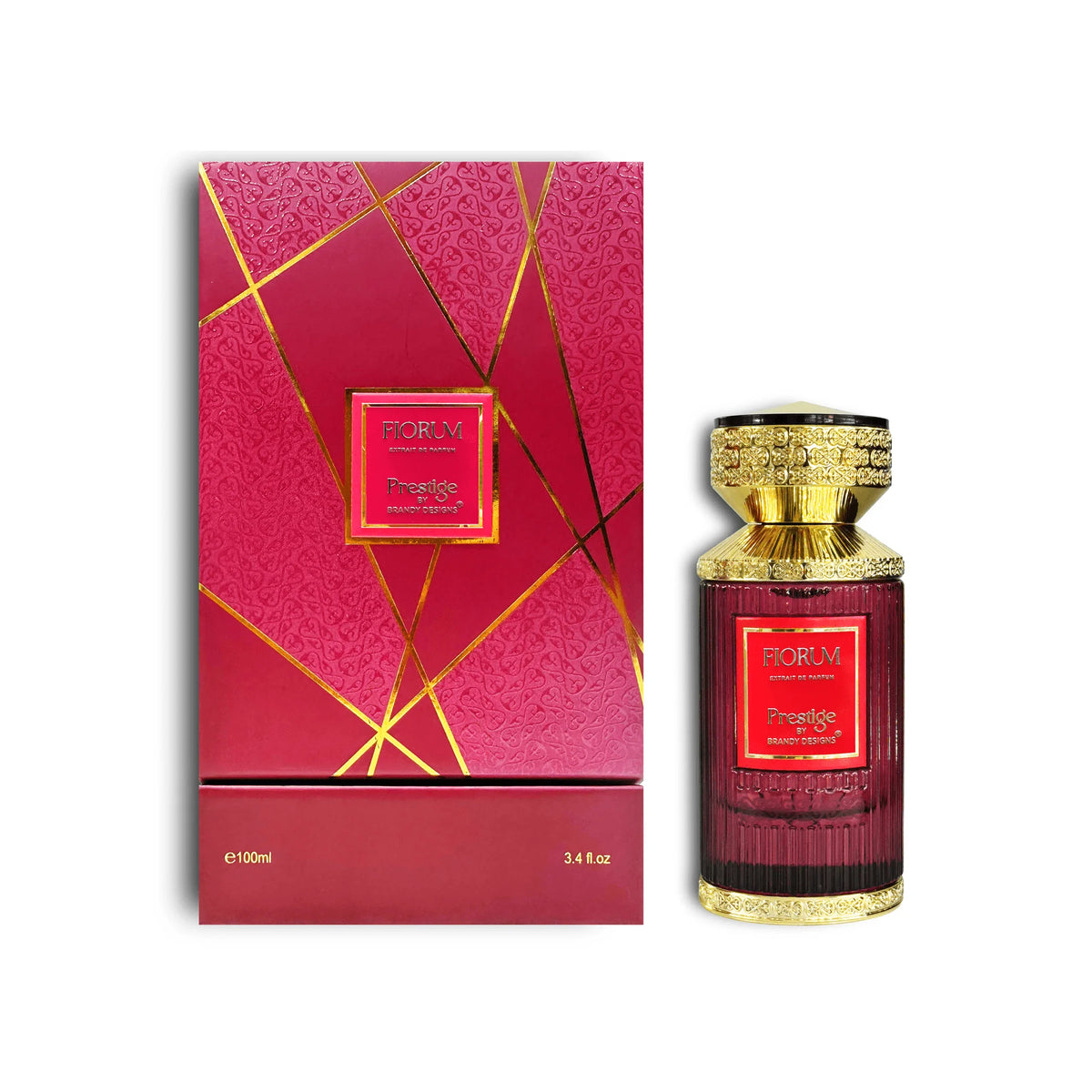 Fiorum Prestige by Brandy Designs Eau de Parfum 100ml bottle