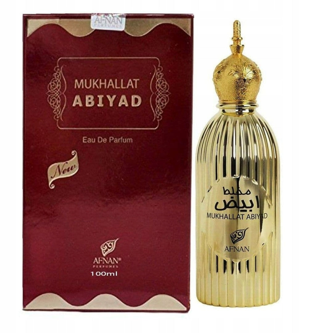 Afnan Mukhallat Abiyad Eau de Parfum 100ml bottle