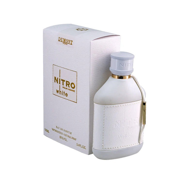 Dumont Nitro White Hom Eau de Parfum 100ml bottle