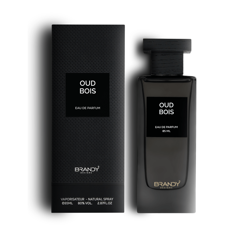 Oud Bois by Brandy Designs Eau de Parfum 85ml bottle