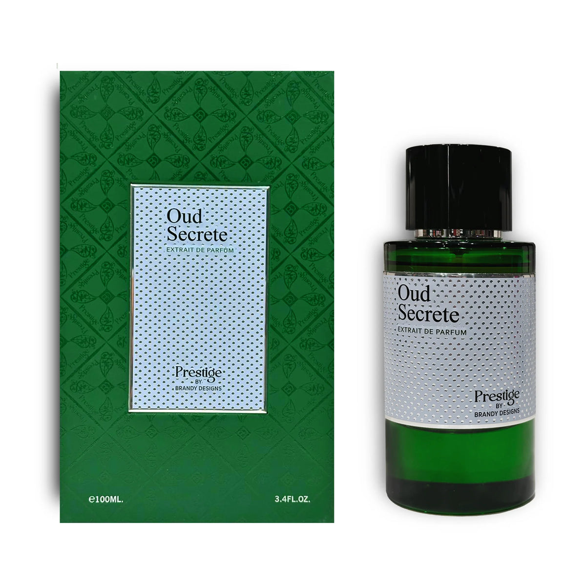 Oud Secrete Prestige by Brandy Designs Eau de Parfum 100ml bottle