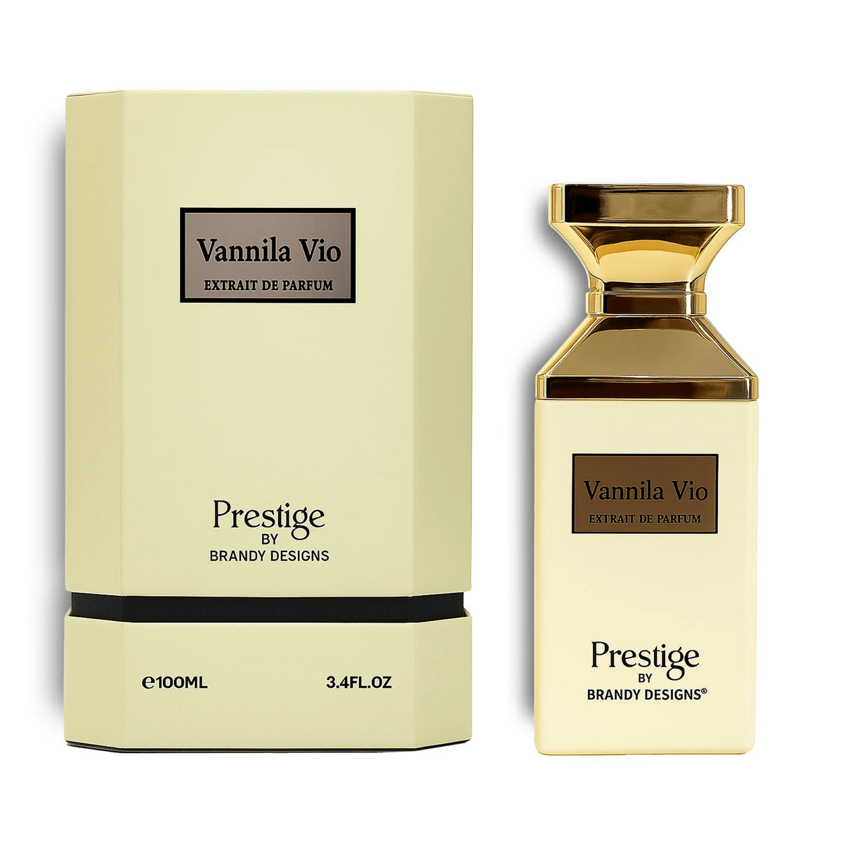 Vannila Vio Prestige by Brandy Designs Eau de Parfum 100ml bottle